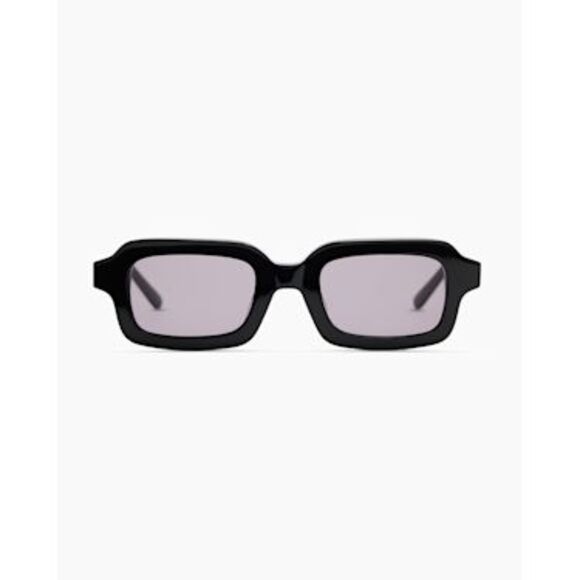 Quince Accessories - Quince Women Fiji Polarized Acetate Sunglasses Black With Grey Lens Standard